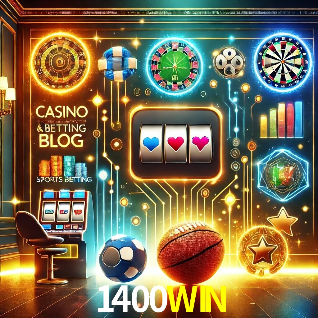 Blog do 1400WIN com dicas e estratégias para apostas e jogos